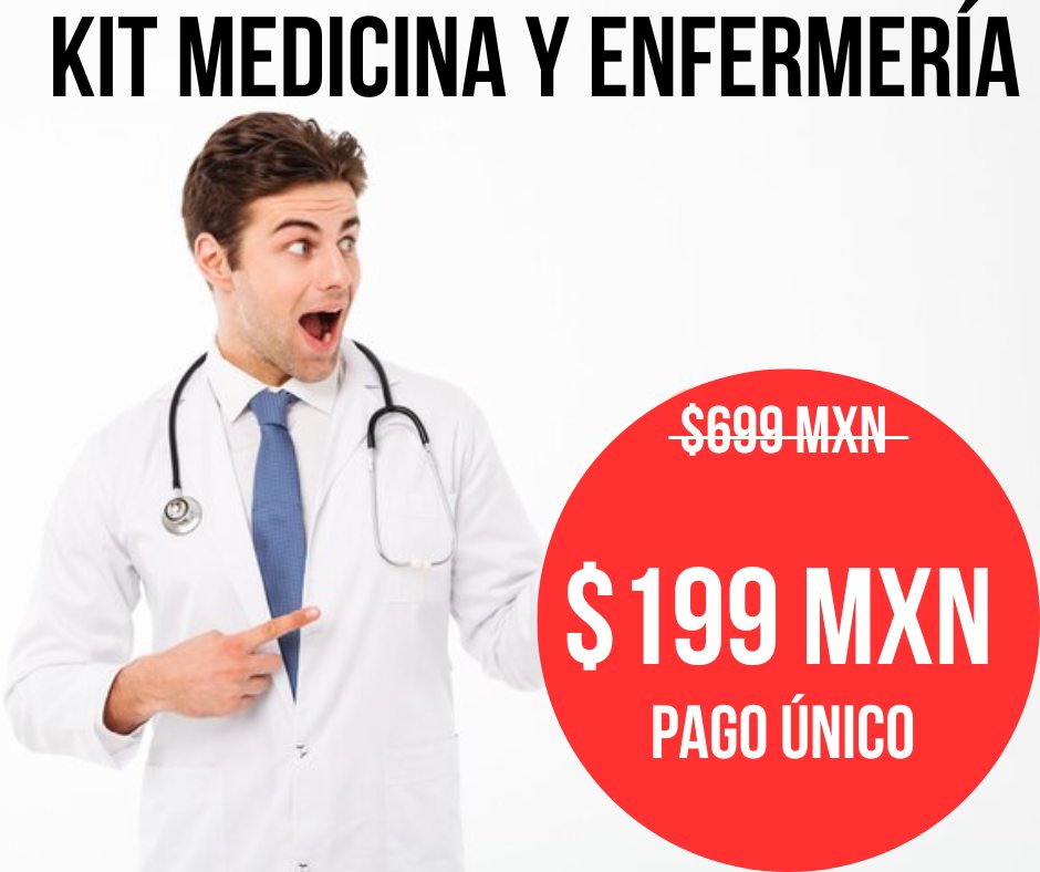 KIT DE MEDICINA Y ENFERMERÍA