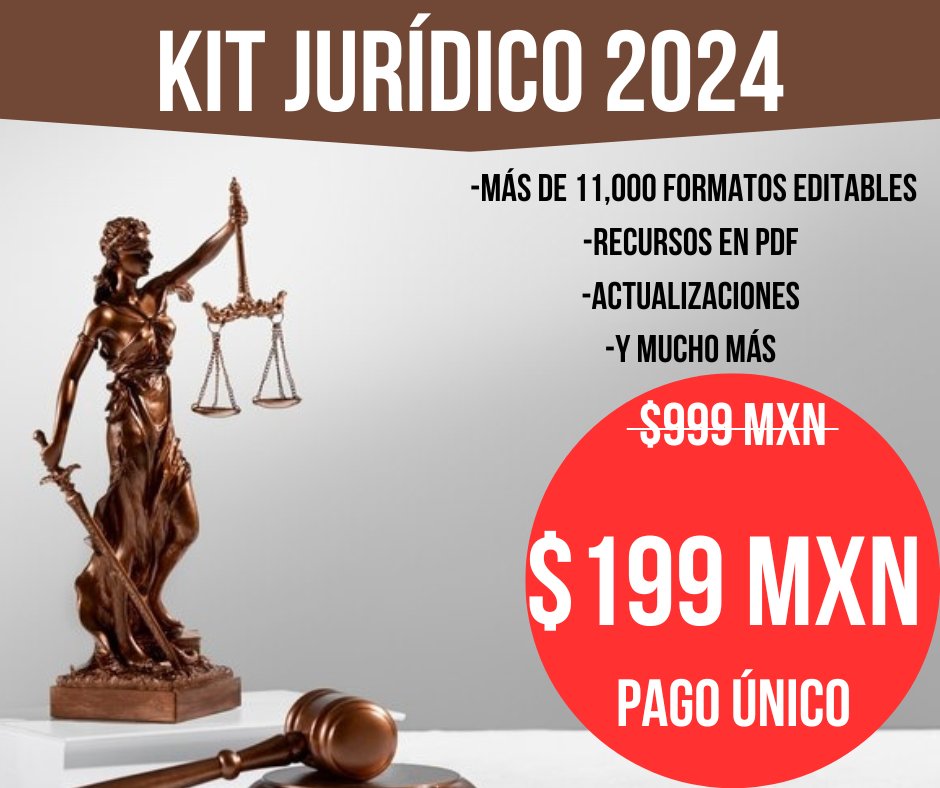 KIT JURÍDICO Y CONTRATOS LEGALES