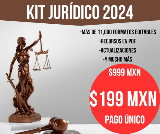 KIT JURÍDICO Y CONTRATOS LEGALES