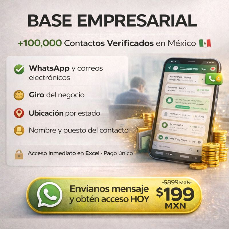 BASE DE DATOS VERIFICADA 2026