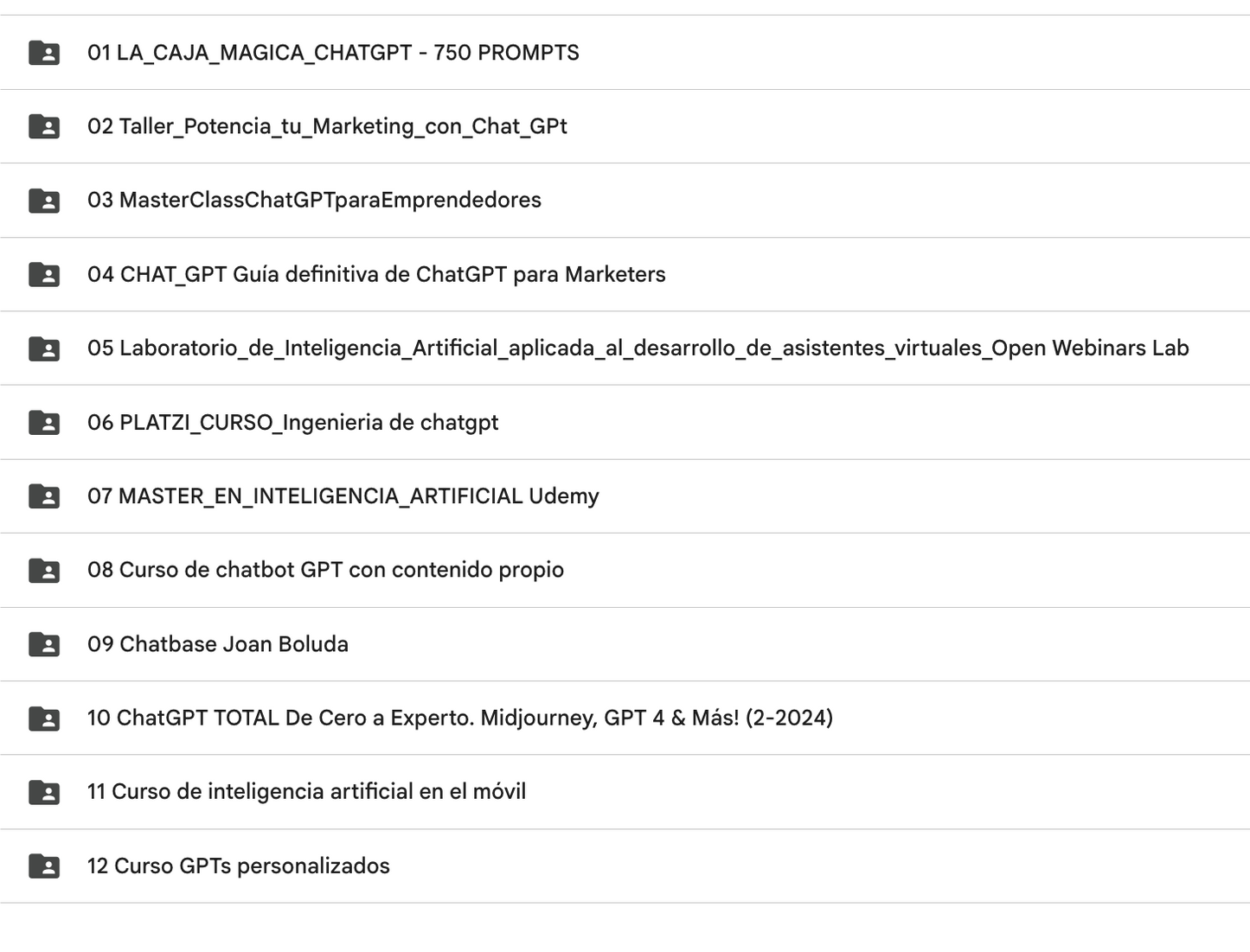 CURSOS DE INTELIGENCIA ARTIFICIAL 2026