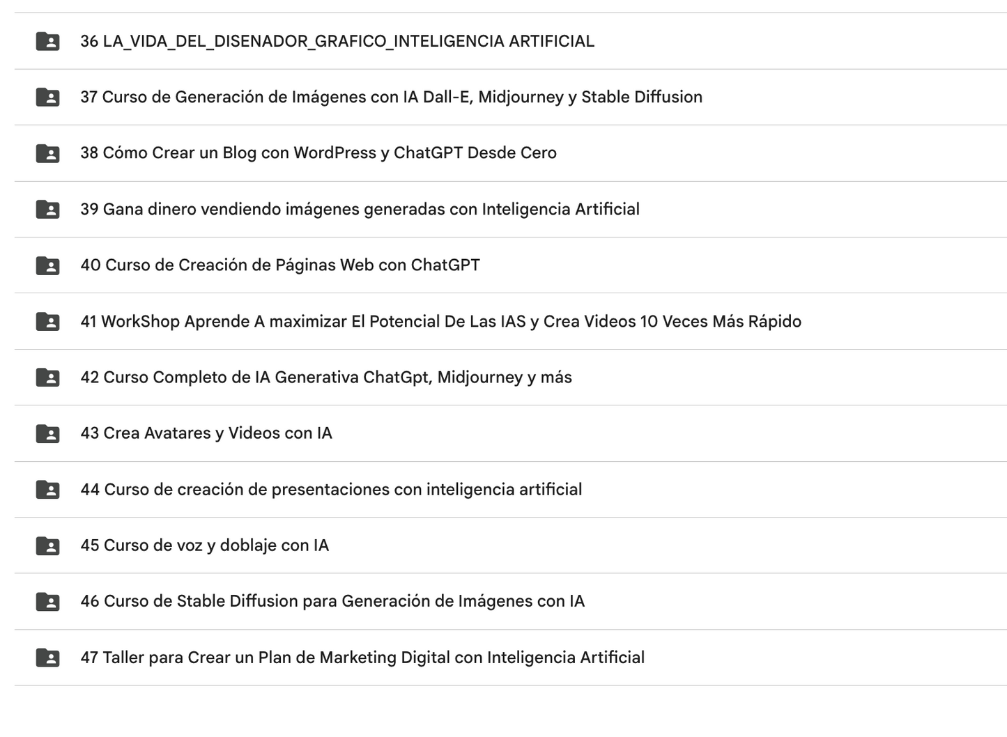 CURSOS DE INTELIGENCIA ARTIFICIAL 2026