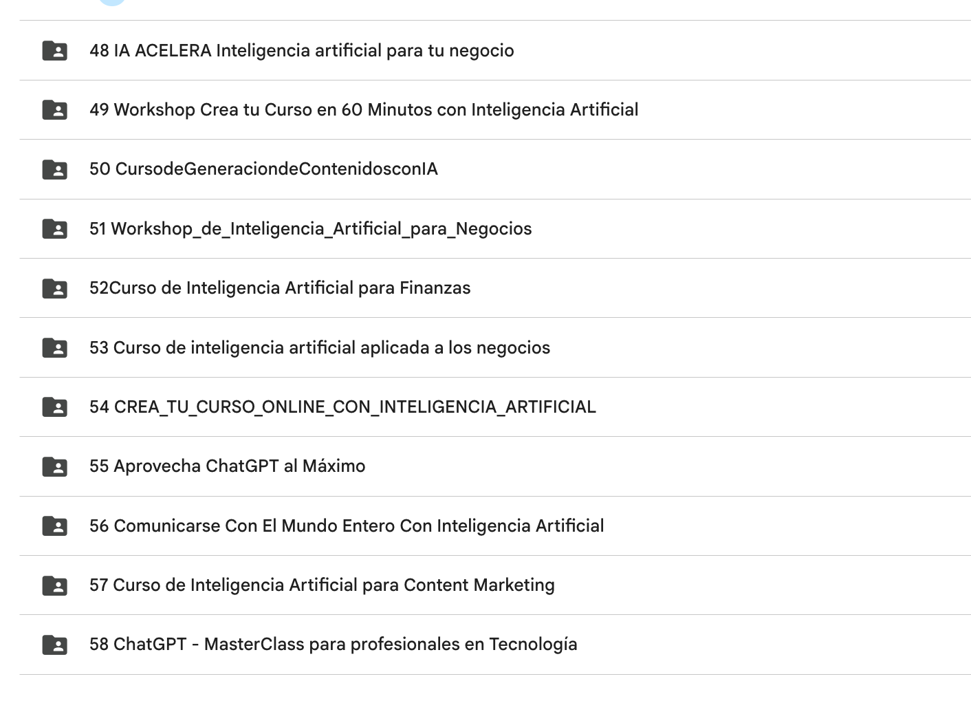 CURSOS DE INTELIGENCIA ARTIFICIAL 2026