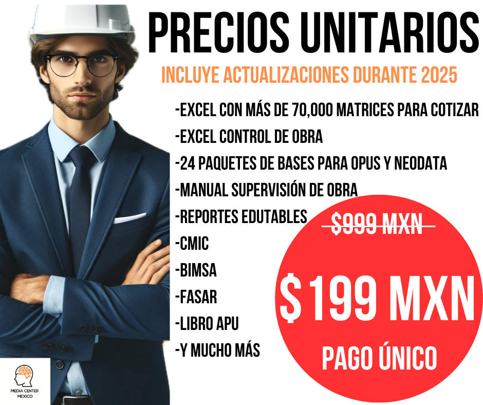 ANÁLISIS DE PRECIOS UNITARIOS